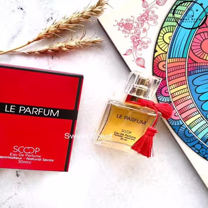عطر ادکلن مینی لالیک قرمز-لالیک له پارفوم اسکوپ | Lalique Le Parfum Scoop  حجم 30 میل