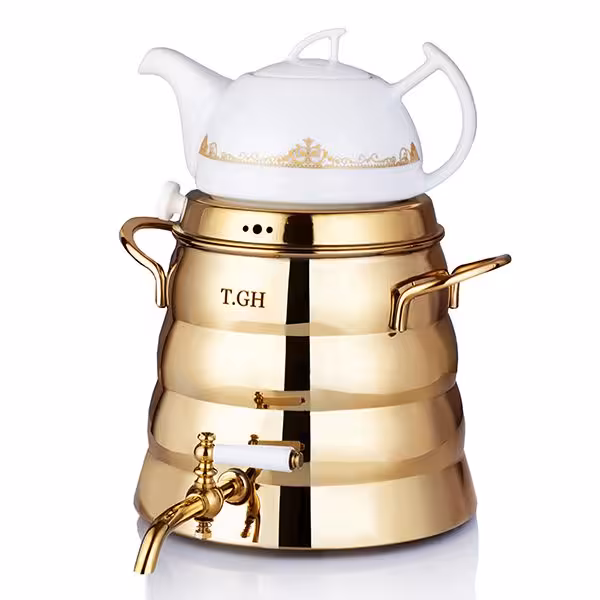 کتری قوری قیطاسی مدل 8872 کف چدن