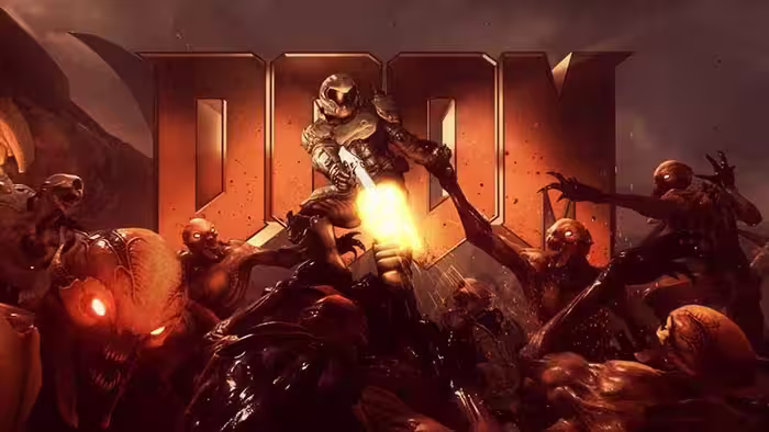 سی دی کی اورجینال بازی Doom