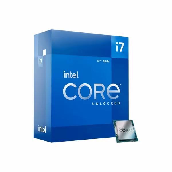 پردازنده اینتل مدل Core i7 12700k با جعبه