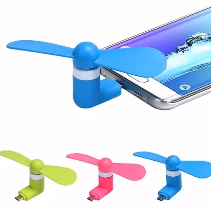 پنکه گوشی اندروید و اپل یک عددی