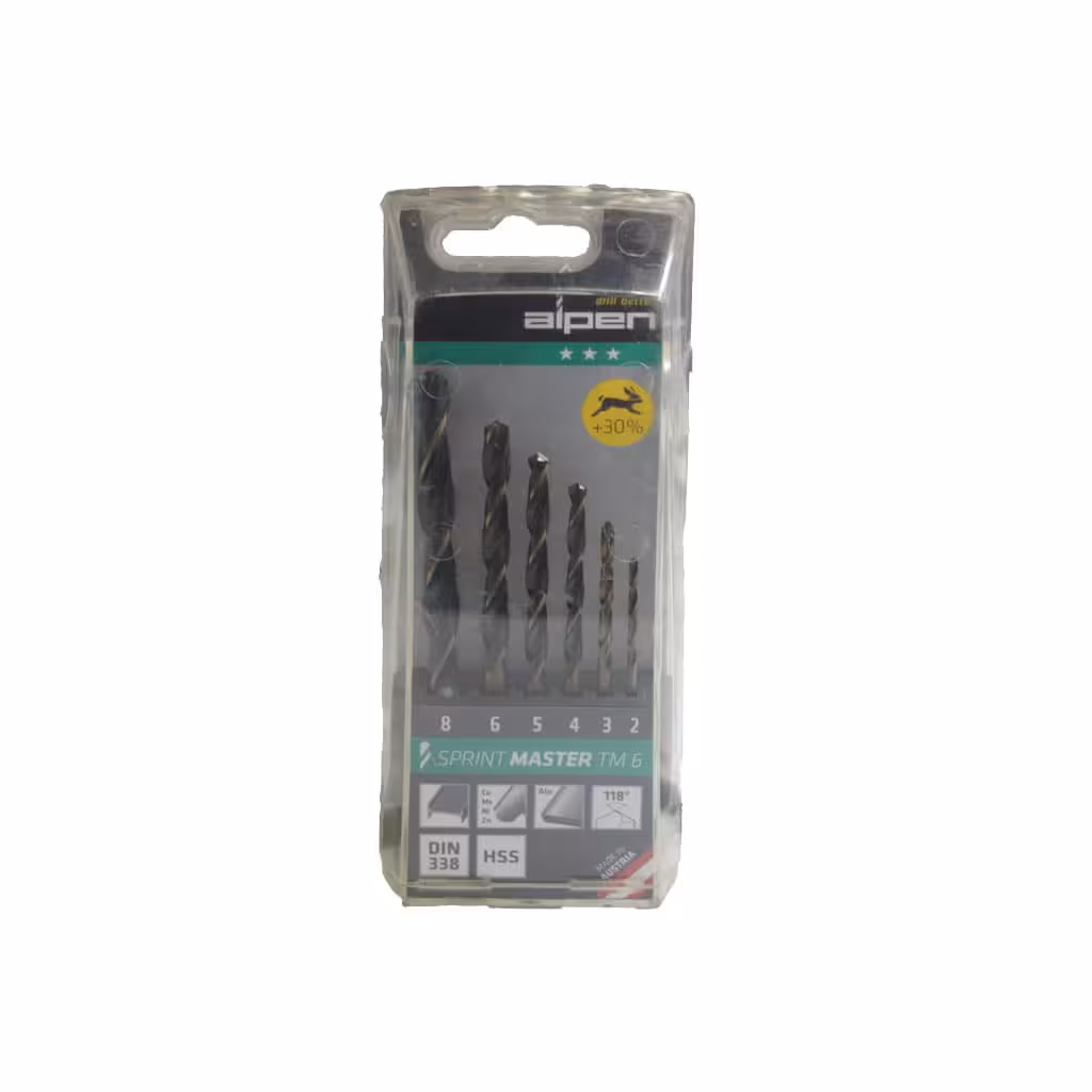 ست مته آهن 6 عددی آلپن اتریش