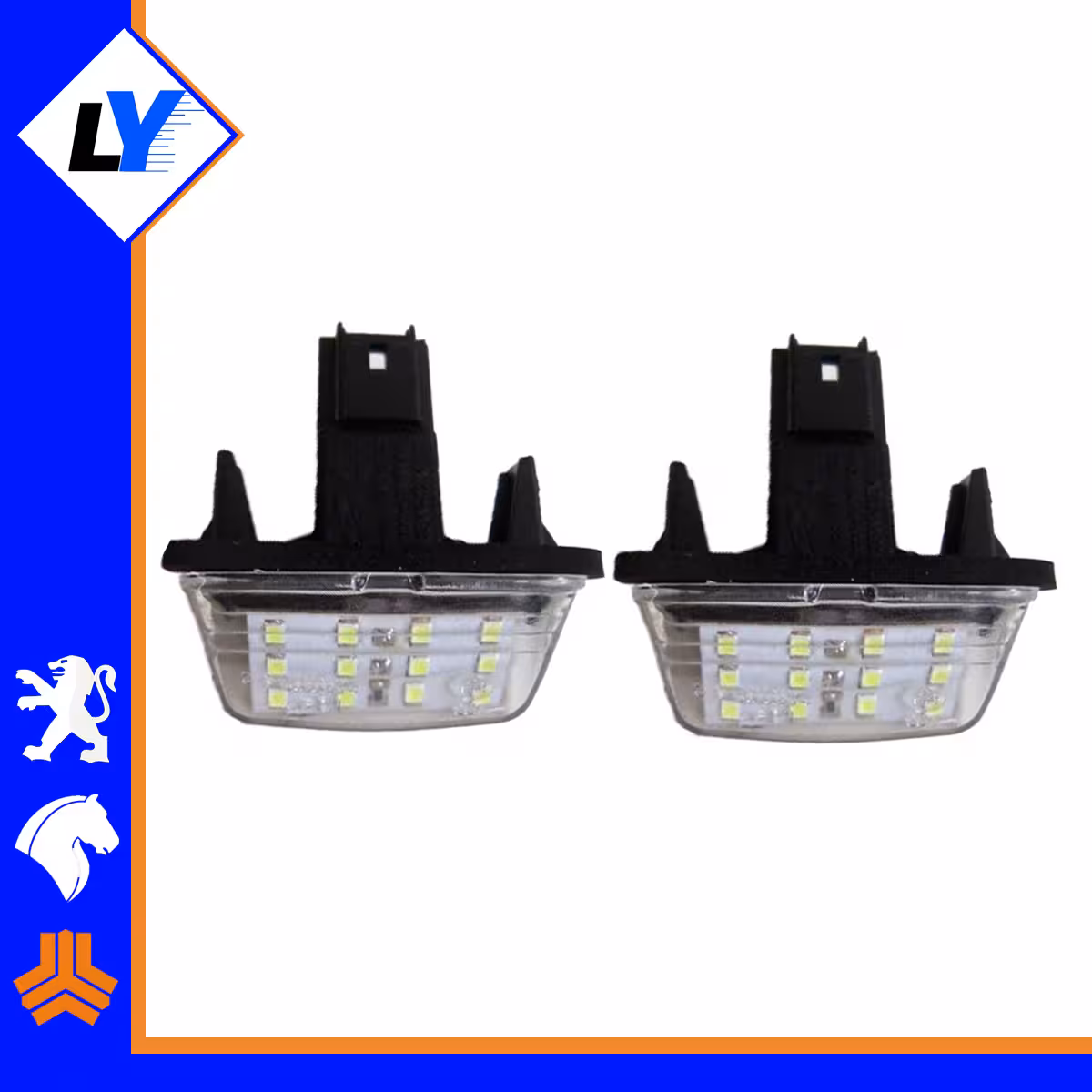 چراغ نمره پلاک دنا و دنا پلاس ال ای دی یخی