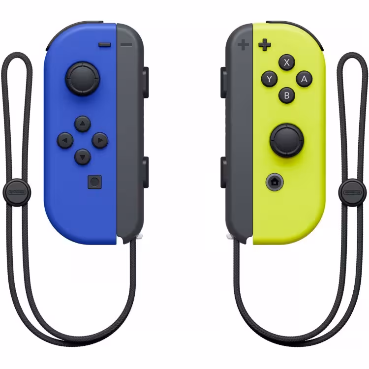 Nintendo Switch Joy-Con Controller Pair – Blue/Neon Yellow