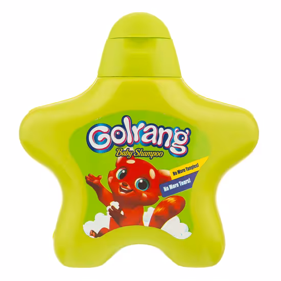 شامپو بچه ستاره ای گلرنگ حاوی ویتامین E و B5