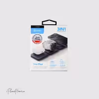 پاور بانک مگنتی بازیک مدل Trio plus سرمه ای (5487)