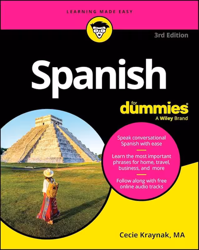 کتاب اسپانیایی Spanish For Dummies 3rd Edition
