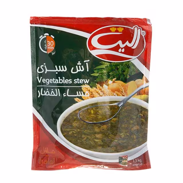آش سبزی الیت 180 گرمی