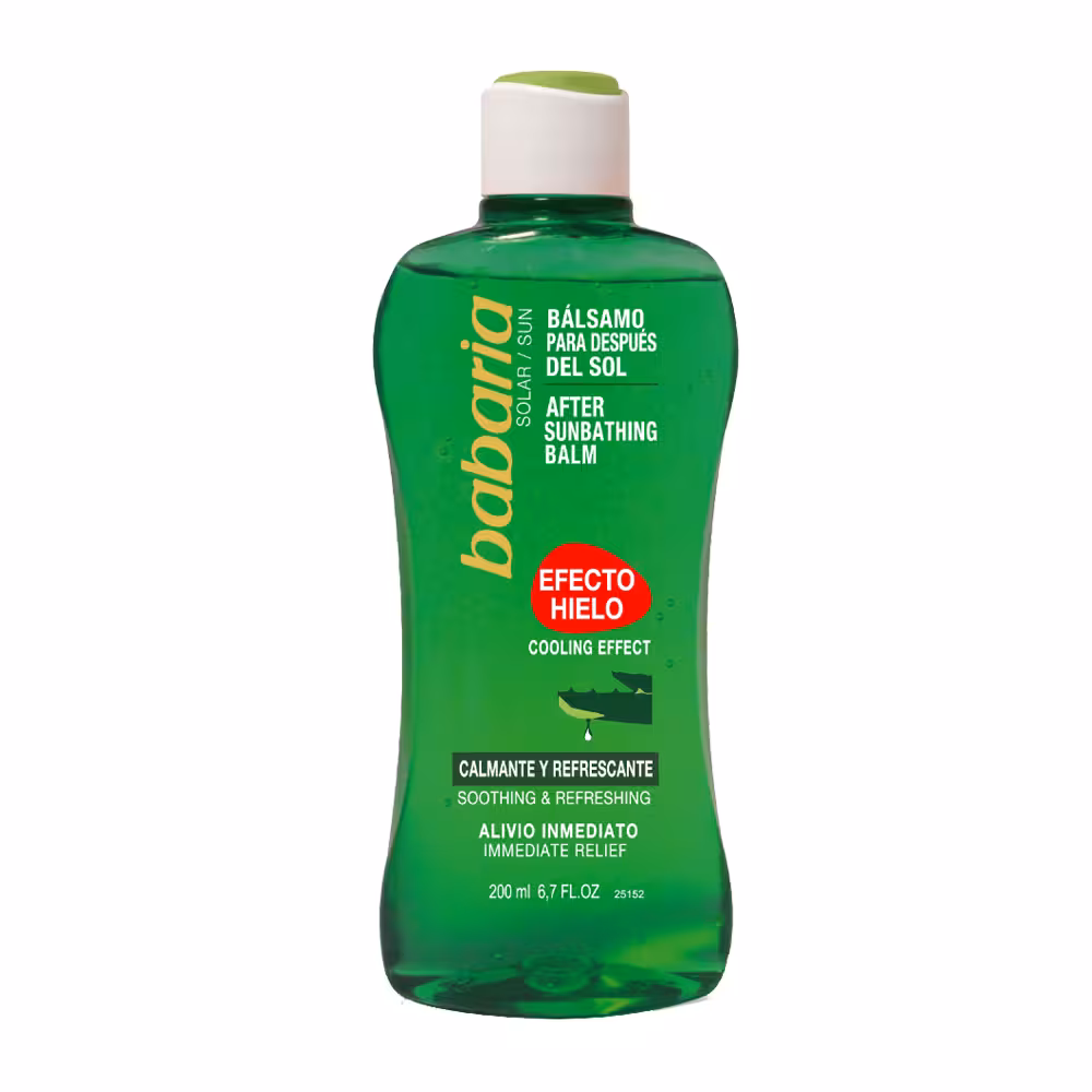 بالم تسکسن دهنده و خنک کننده بعد از آفتاب باباریا حجم 200 میل