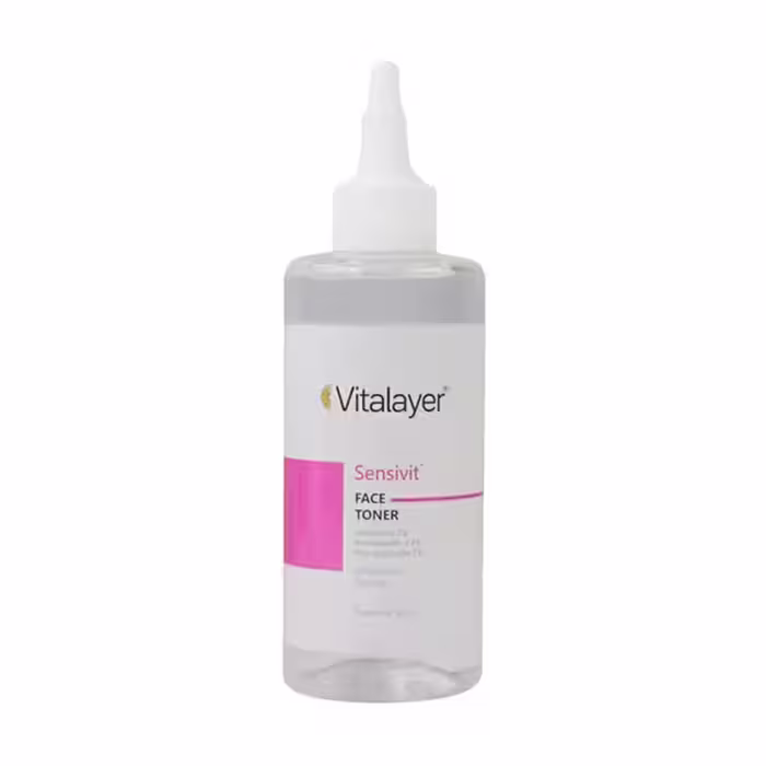 تونر پاک کننده صورت ویتالیر مدل سنسی ویت 200 میلی لیتر | Vitalayer Sensivit Face Toner 200 ml