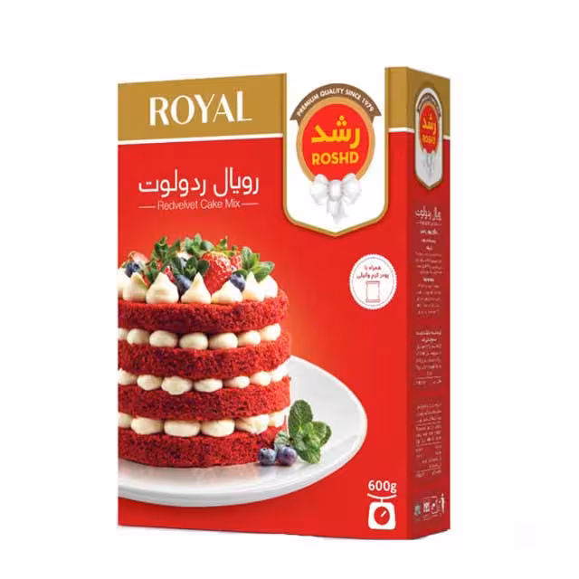 پودر کیک ردولوت رشد 600 گرمی