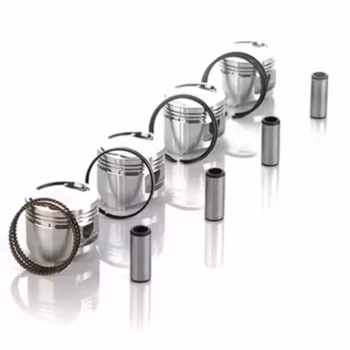 پیستون پراید استاندارد STD عظام کامل با رینگ TP ژاپن اصل 3107308