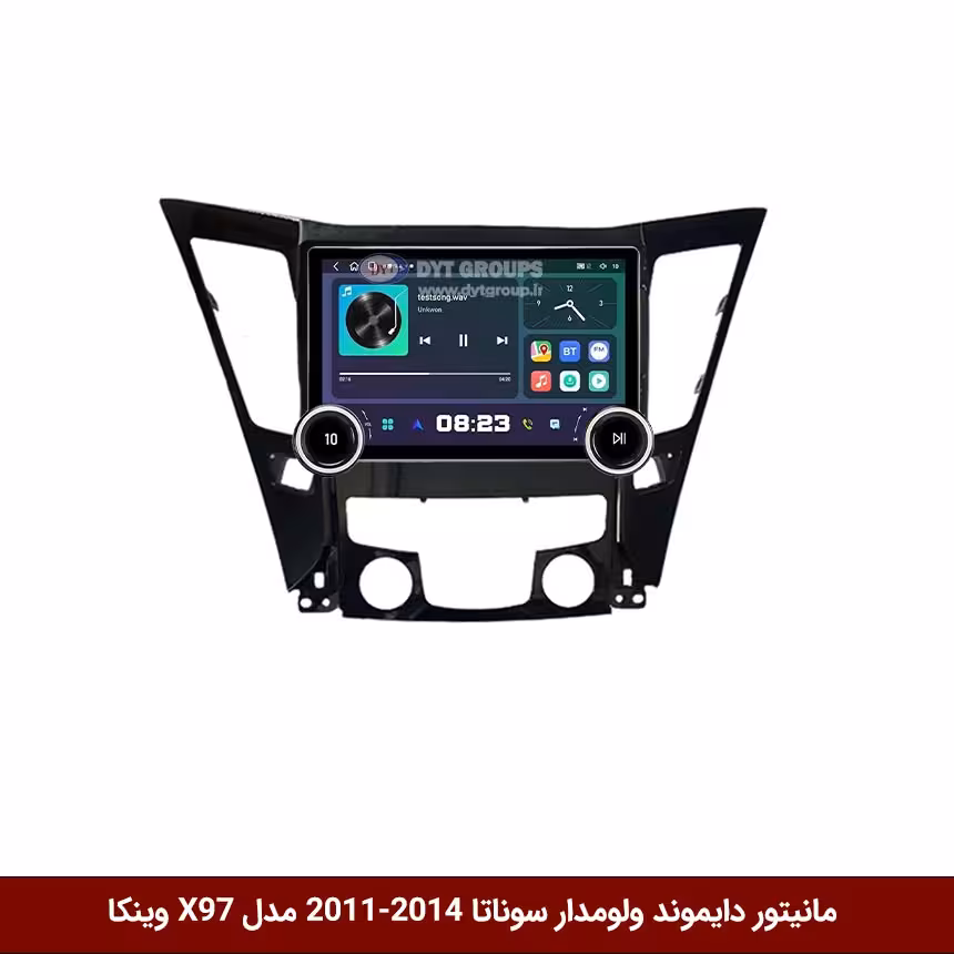 مانیتور ولومدار سوناتا 2014-2011 برند دایموند 2K مدل X97 FLY وینکا - 9.7 اینچ