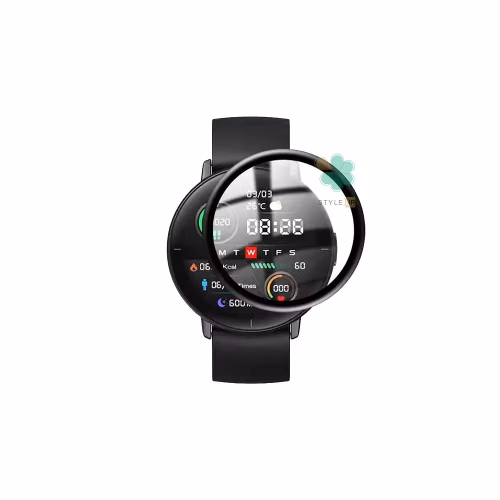 محافظ صفحه گلس دور ژله ای ساعت Xiaomi Mibro Lite