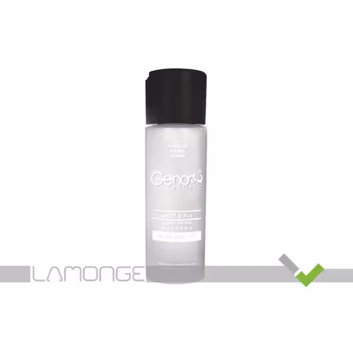 اسپری رطوبت رسان و تثبیت کننده آرایش ژنوبایوتیک مناسب انواع پوست حجم 100 میلی لیتر