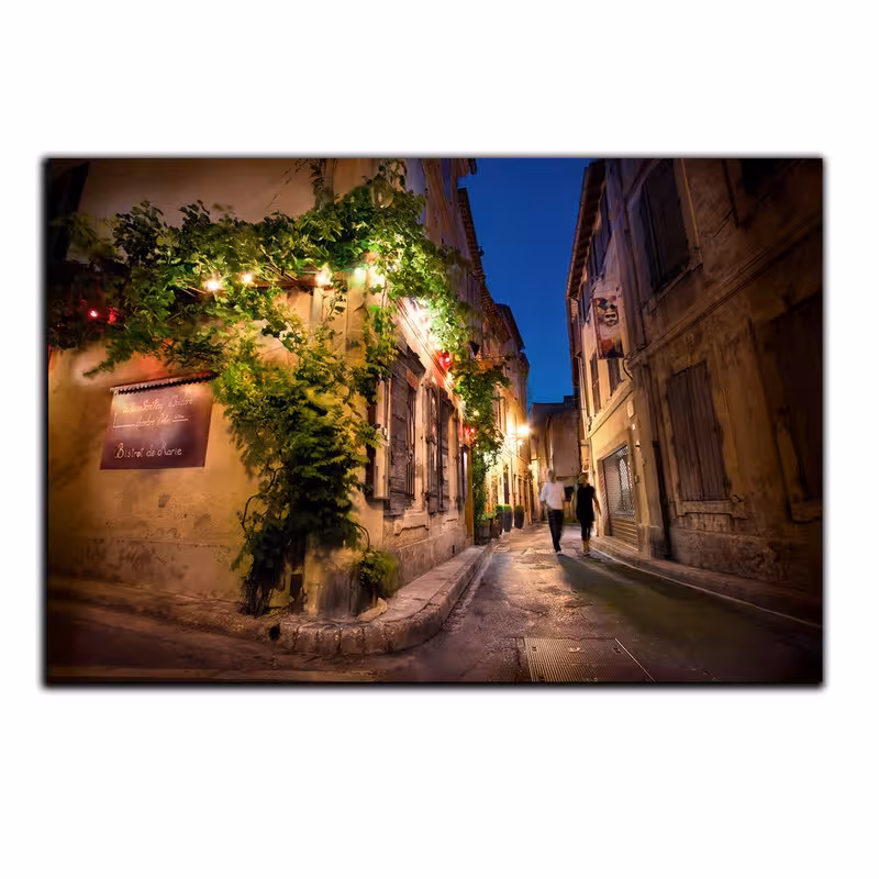 تابلو شاسی بکلیت طرح بافت تاریخی ایتالیا مدل SH-248 | دنیای قاب