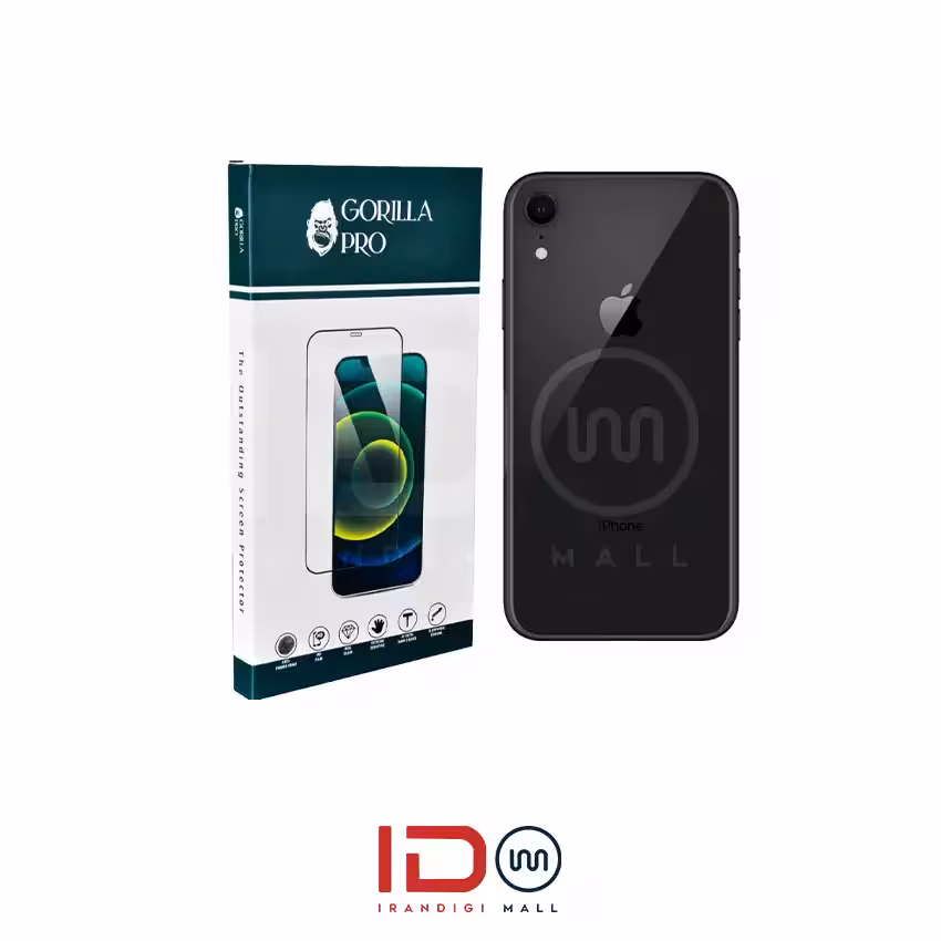 گلس و محافظ هیدروژلی (شفاف) بدنه گوشی اپل مدل iPhone XR