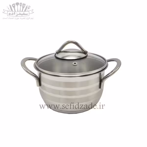 قابلمه استیل دستی لوکس سایز 16