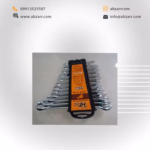 آچار یکسر رینگی 12 عددی سایز 6 تا 22 (( اقساط یک ساله ))