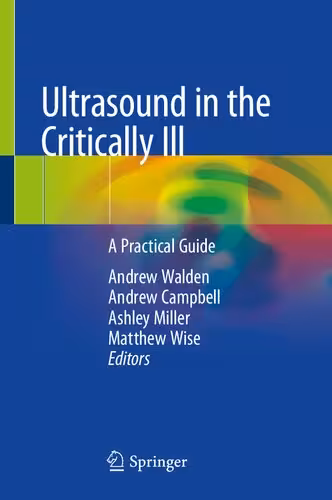 خرید و دانلود نسخه کامل کتاب Ultrasound in the Critically Ill: A Practical Guide