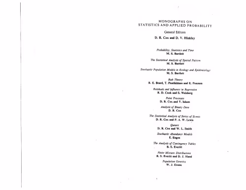 خرید و دانلود نسخه کامل کتاب Residuals and Influence in Regression (Chapman & Hall CRC Monographs on Statistics & Applied Probability 18)