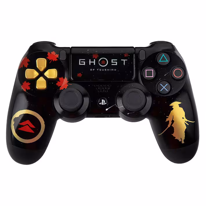 دسته PS4 طرح Ghost of Tsushima | برد اصلی