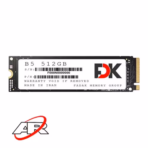 حافظه اس اس دی FDK مدل  M.2 NVMe B5 ظرفیت 512 گیگابایت