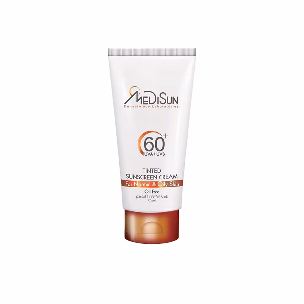 ضد آفتاب رنگی فاقد چربی SPF60 مدیسان