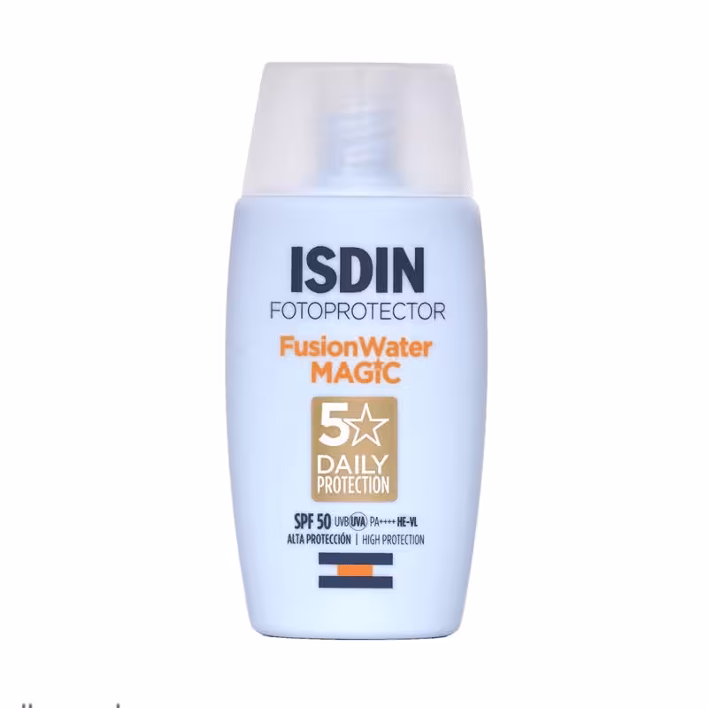 ضد آفتاب مجیک فیوژن واتر ایزدین isdin SPF50