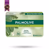 صابون پالمولیو Palmolive مدل عصاره های گیاهی Herbal Extracts پک 6تایی  (اورجینال)