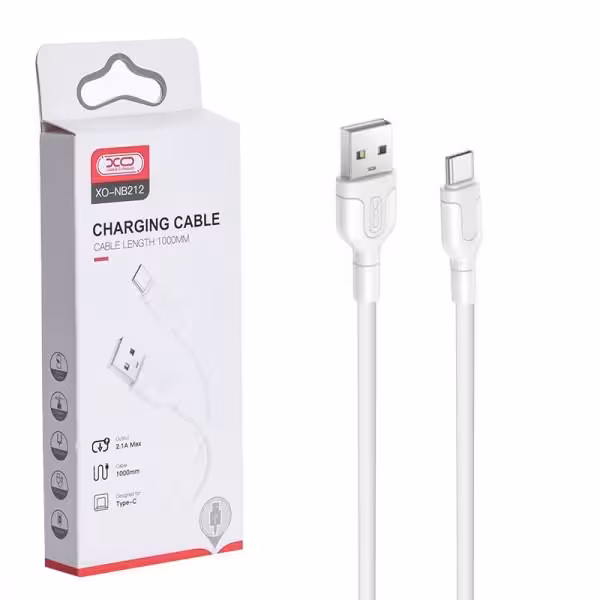 کابل شارژ xo-nb240c تایپ سی_نارنجی