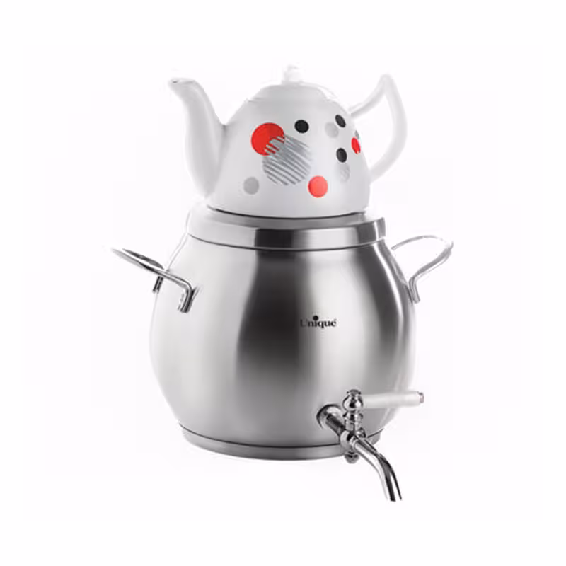 کتری قوری یونیک شیردار 5/5 لیتر کد 7207