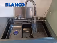 سینک هفت کلید دودی برند بلانکو