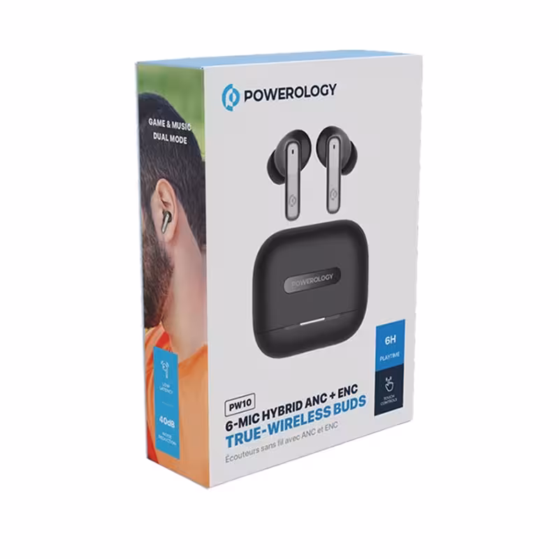 هندزفری بلوتوثی برند پاورولوژی مدل PWLAU010