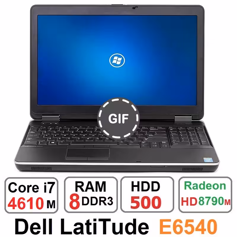 لپ تاپ دل Dell Latitude E6540 Core i7 4610M رم 8 گیگ