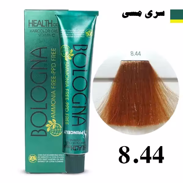 رنگ مو بدون آمونیاک بلونیا گروه مسی شماره 844 Bologna