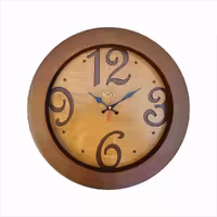 ساعت دیواری چوبی کد Cks605