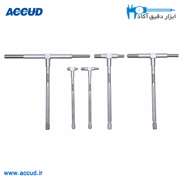 میکرومتر تلسکوپی 150-8 میلی متر Accud (اکیود) مدل 951-006-01
