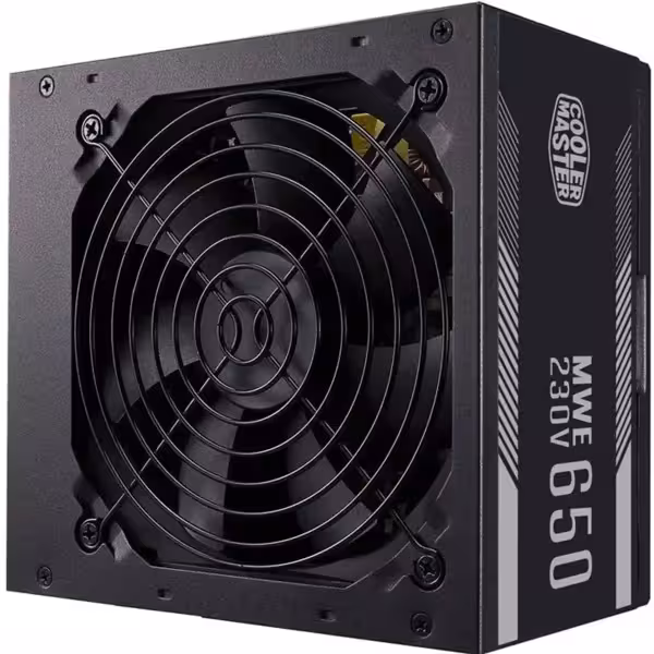 پاور کامپیوتر کولر مستر 650 وات Cooler Master MWE 650W White 230V V2