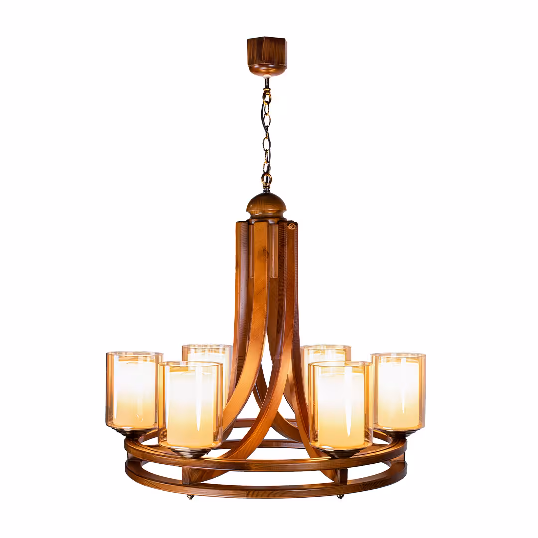 لوستر رولت 6 شعله