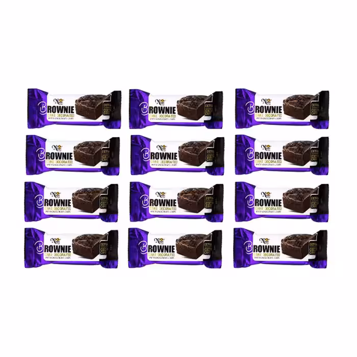 کیک کاکائویی براونی نظری 65 گرمی بسته 24 عددی