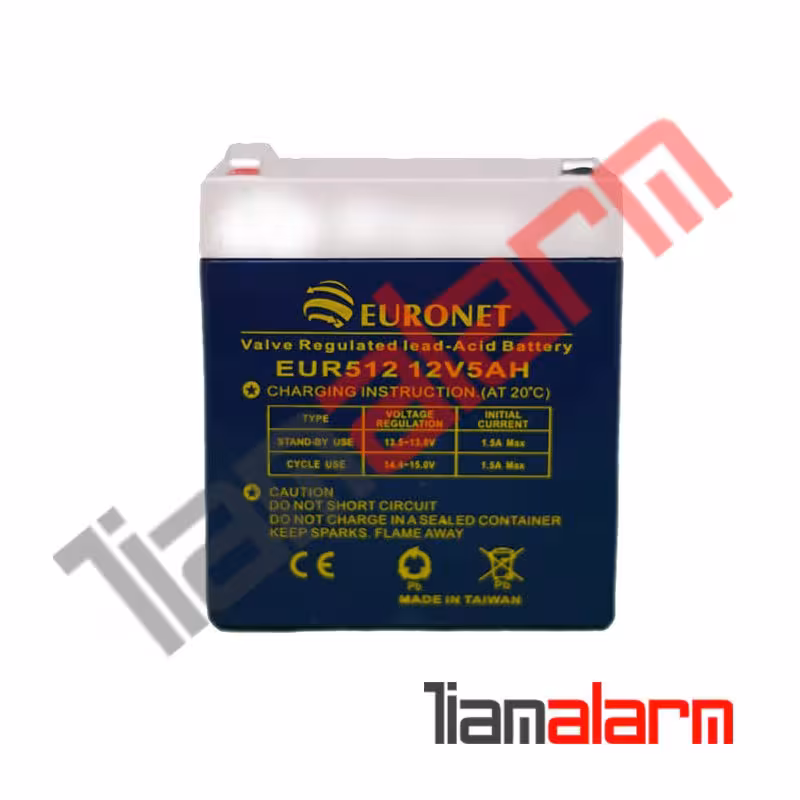 باتری 12 ولت 5 امپر یورونت EURONET