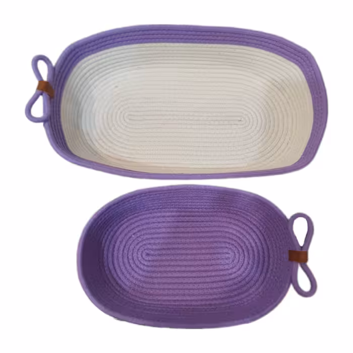 سبد قیطان بافی لالی پاپ مدل C28 مجموعه 2 عددی