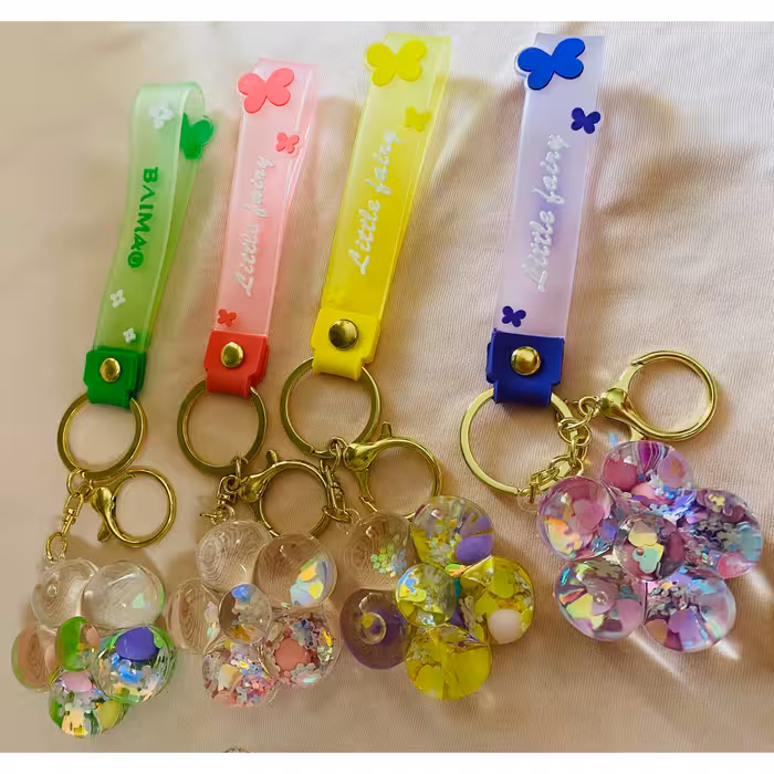 جاکلیدی مدل آکواریومی طرح شکوفه و گل کد JIMI110