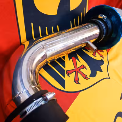 کیت مکش هوا خودرو طرح استیل مدل TU5-SMAL مناسب برای پژو 206 تیپ 5