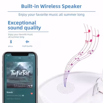 پنکه رومیزی و اسپیکر مدل Mi Zolele P10