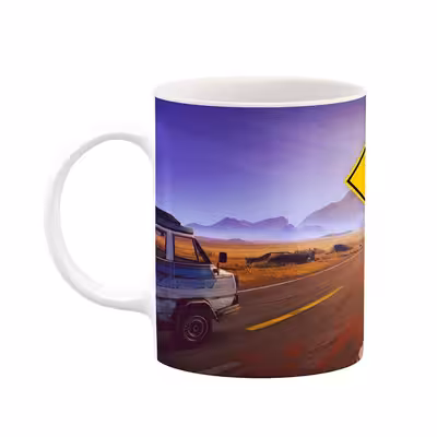 ماگ کاکتی طرح Road 96 مدل mgs15174