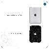 برچسب پوششی ماهوت مدل Black-Snake-Leather مناسب برای تبلت اپل iPad mini 2012 A1432