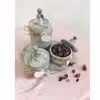 بانکه مدل رگه دار طرح سنگی کد 532 بسته 3 عددی به همراه سینی