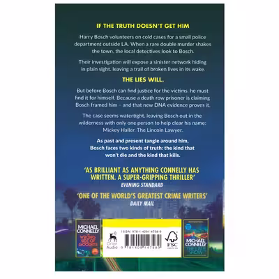کتاب TWO KINDS OF TRUTH اثر MICHAEL CONNELLY انتشارات ORION